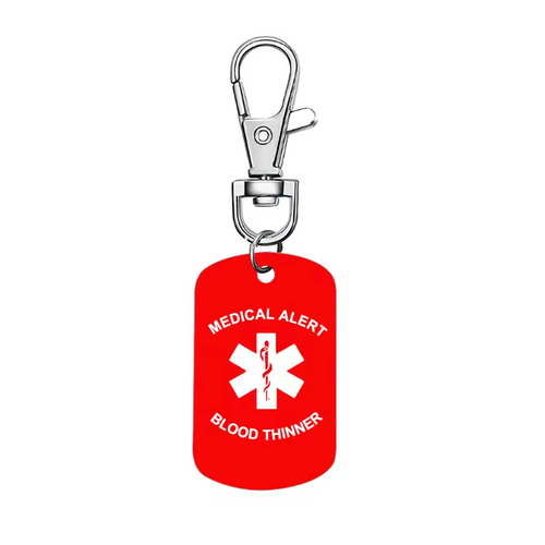 Blood Thinner Keychain