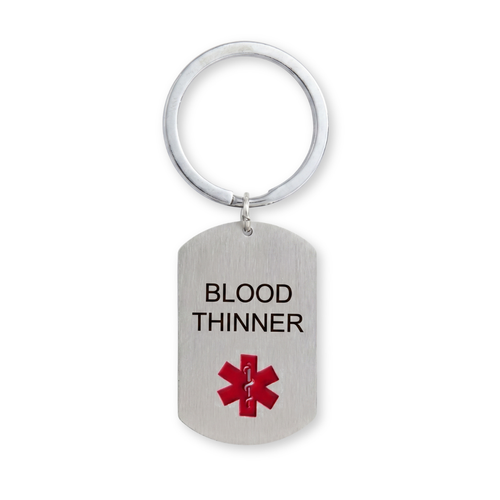 Blood Thinner Keychain